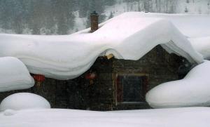 The Rime Island Snow House